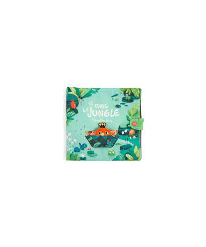 GRAND LIVRE TISSU D'ACTIVITÉS - DANS LA JUNGLE