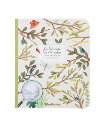 CAHIER STICKERS - LE BOTANISTE LE JARDIN DU MOULIN