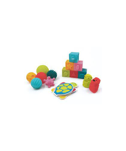 LUDI - COFFRET EVEIL LIVRE CUBES BALLES