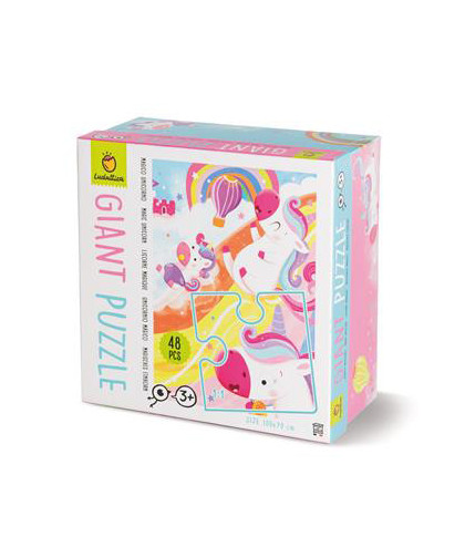 PUZZLE GEANT LICORNE MAGIQUE