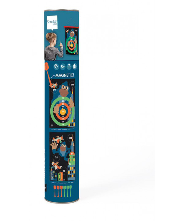 JEU DE FLÉCHETTES MAGNÉTIQUES - MONKEYTOWN