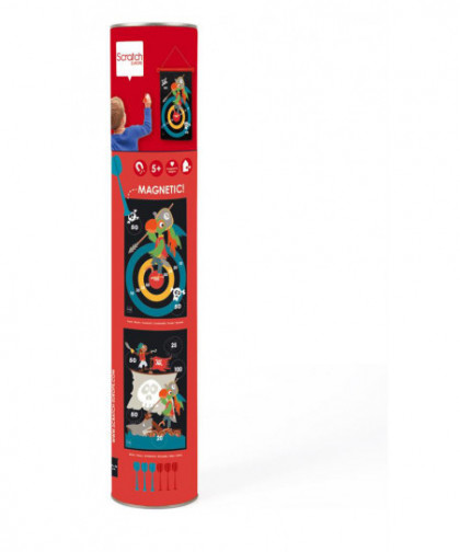 JEU DE FLÉCHETTES MAGNÉTIQUES - PIRATE