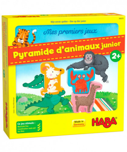 MES PREMIERS JEUX - PYRAMIDE D'ANIMAUX JUNIOR
