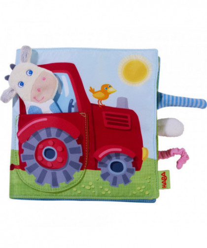 LIVRE EN TISSU LA FERME