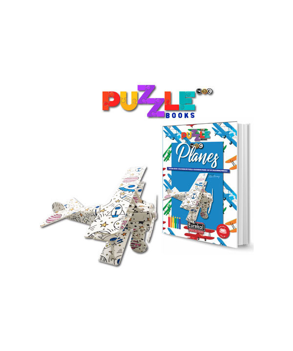 3D PUZZLE BOOKS - AVIONS