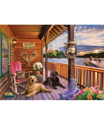 PUZZLE 1.000 PCS - WELCOME TO THE LAKEHOUSE