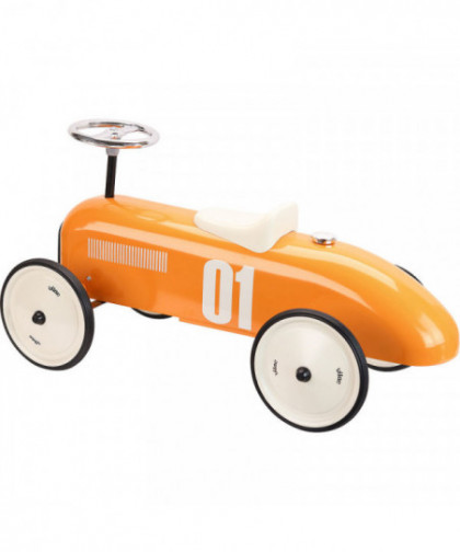 PORTEUR VOITURE VINTAGE ORANGE