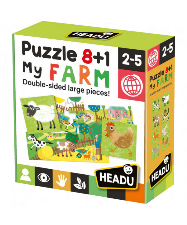 PUZZLE 8+1 MY FARM