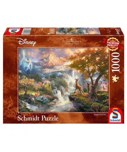 PUZZLE DISNEY 1.000 PCS - BAMBI