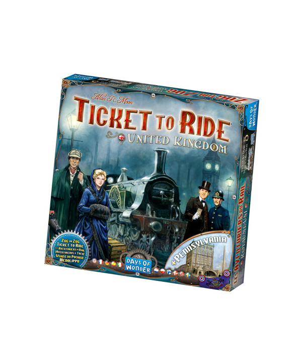 AVENTURIERS DU RAIL - UNITED KINGDOM ET PENNSYLVANIA