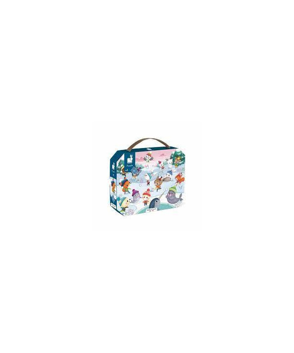 PUZZLE BATAILLE DE BOULES DE NEIGE - 36 PCS