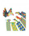 PLIAGE EVENTAIL OISEAUX EXOTIQUE