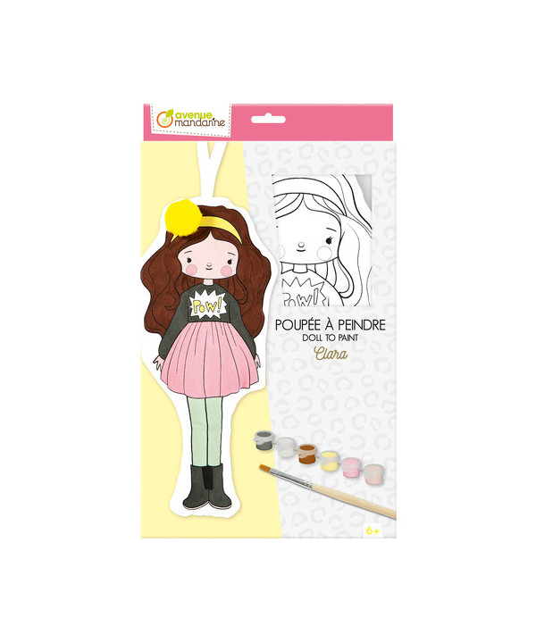POUPÉE À PEINDRE - CLARA
