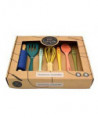 LES P'TITS FOUETS - COFFRET D'USTENSILES DE CUISINE EN SILICO - COOKING-TOOLS
