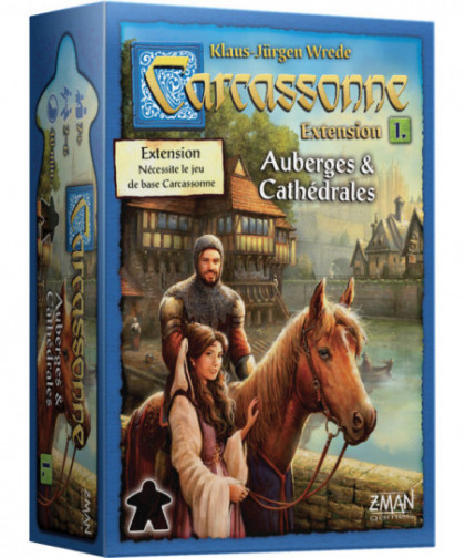CARCASSONNE - EXT - 01 AUBERGES & CATHÉDRALES