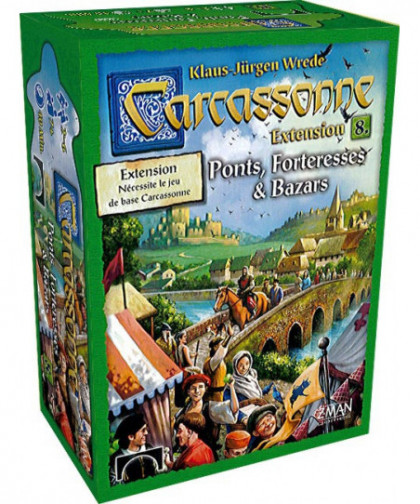 CARCASSONNE - EXT - 08 BAZARS,PONTS &FORTERESSES
