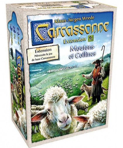 CARCASSONNE - EXT - 09 MOUTONS & COLLINES