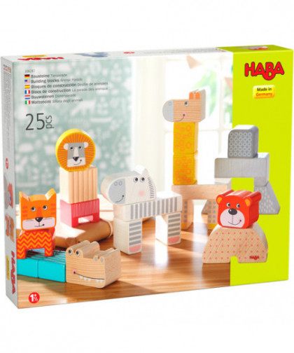 BLOCS DE CONSTRUCTION - LA PARADE DES ANIMAUX