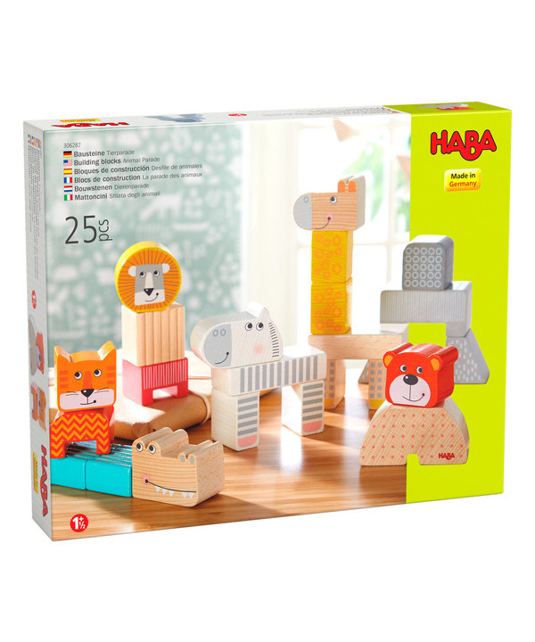 BLOCS DE CONSTRUCTION - LA PARADE DES ANIMAUX