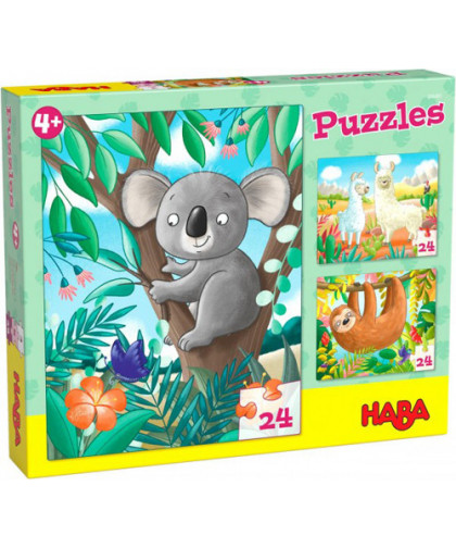 PUZZLES - KOALA. PARESSEUX. ETC.