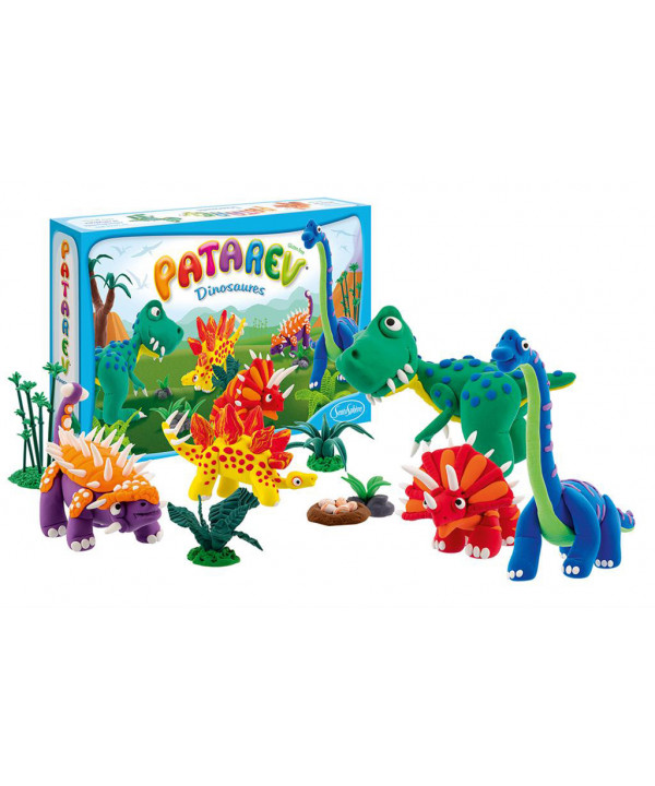 PATAREV - MAXI COFFRET - DINOSAURES
