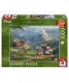PUZZLE DISNEY 1000 PCS - MICKEY & MINNIE DANS LES A