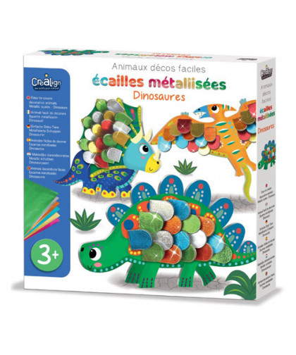 ECAILLES METALLISEES DINOSAURES