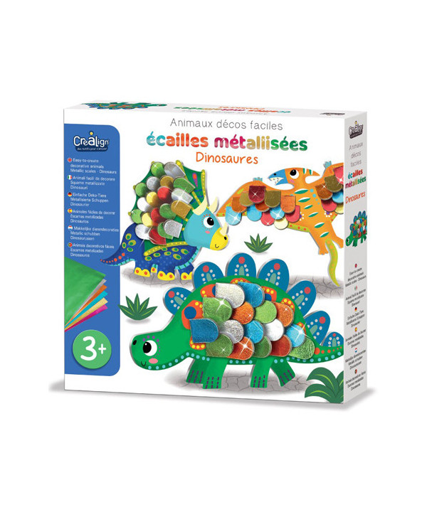 ECAILLES METALLISEES DINOSAURES