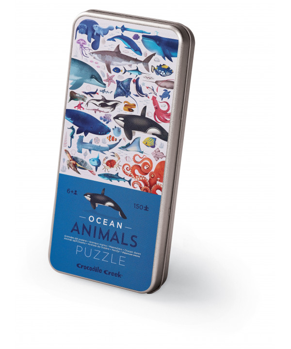 TIN PUZZLE - OCEAN ANIMALS