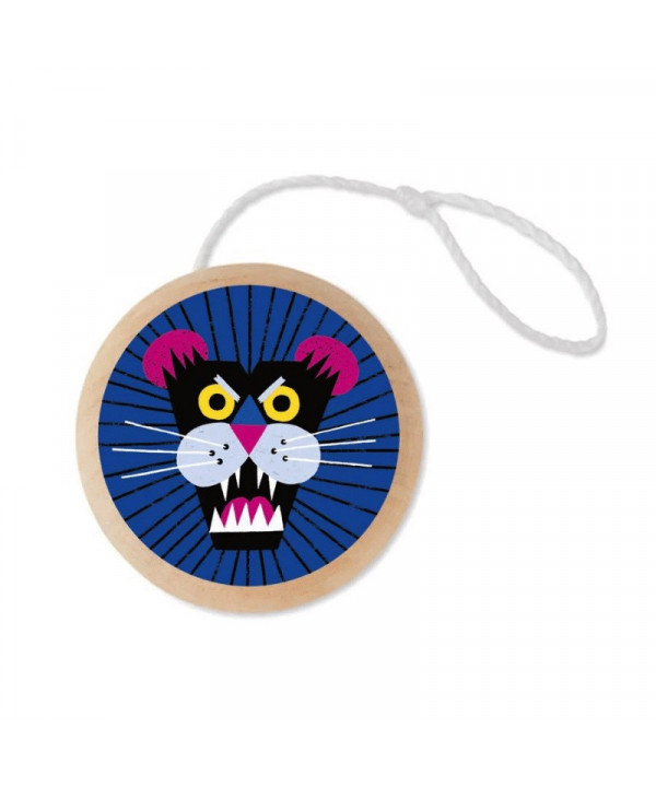YO-YO EN BOIS  -  LION SAUVAGE