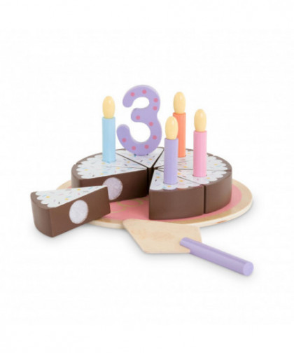 ACCESSOIRE BB36-42 - GATEAU ANNIV - BOIS