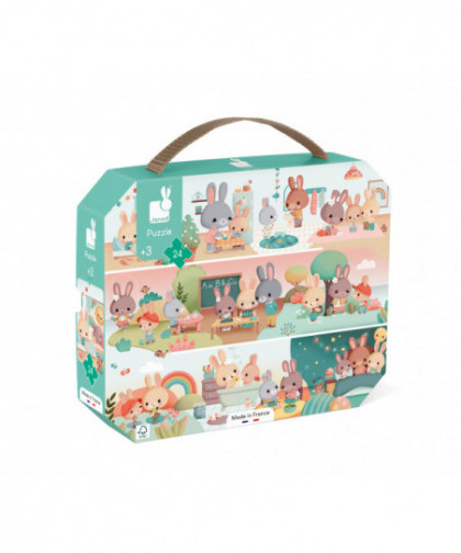 PUZZLE UNE JOURNEE - 24 PCS