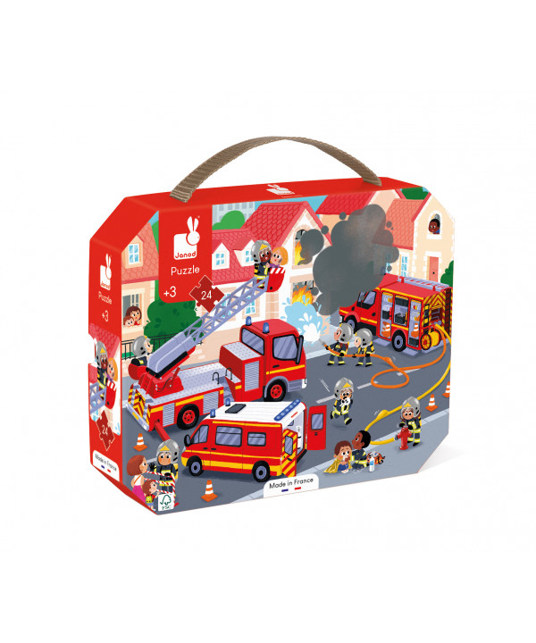 PUZZLE POMPIERS - 24 PCS
