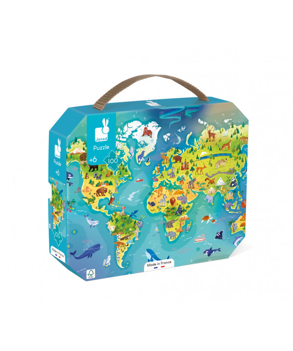PUZZLE MONDE - 100 PCS