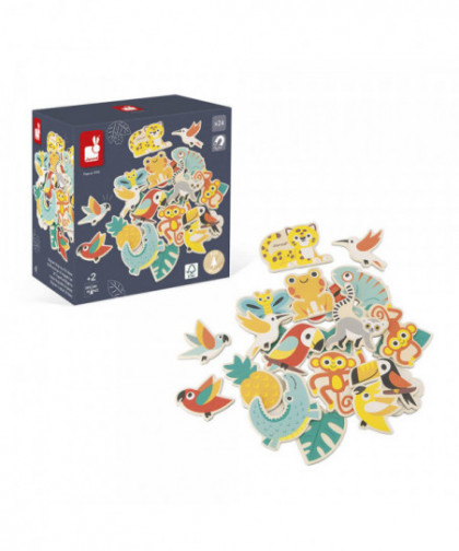 TROPIK - MAGNETS TROPICAUX 24 PCS