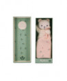 CARRE DOUCEUR DOUDOU - OURS FEUILLES D'AMOUR