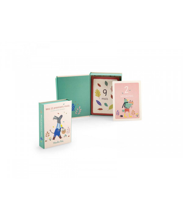 CARTES MES 12 PREMIERS MOIS - POMME DES BOIS