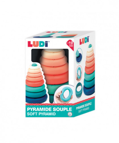 LUDI - PYRAMIDE SOFT JOUET