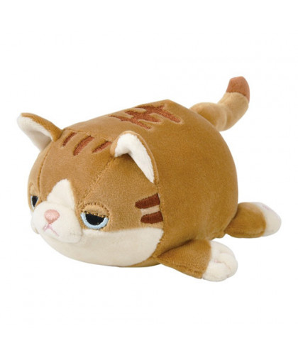 PELUCHE NEMU NEMU - MUGI - CHAT BRUN
