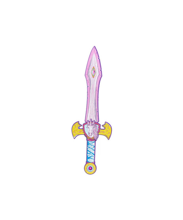 EPÉE LICORNE ROSE EVA