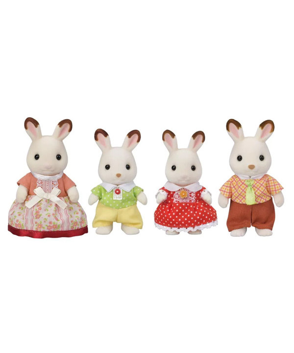 LA FAMILLE LAPIN CHOCOLAT