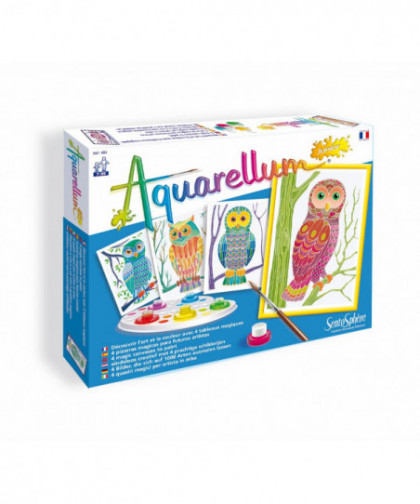 AQUARELLUM JUNIOR - HIBOUX
