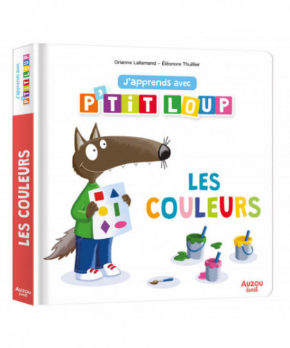 J'APPRENDS AVEC P'TIT LOUP - LES COULEURS