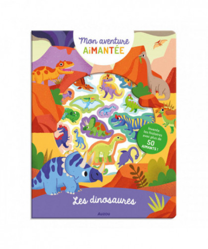 MON AVENTURE AIMANTÉE - LES DINOSAURES