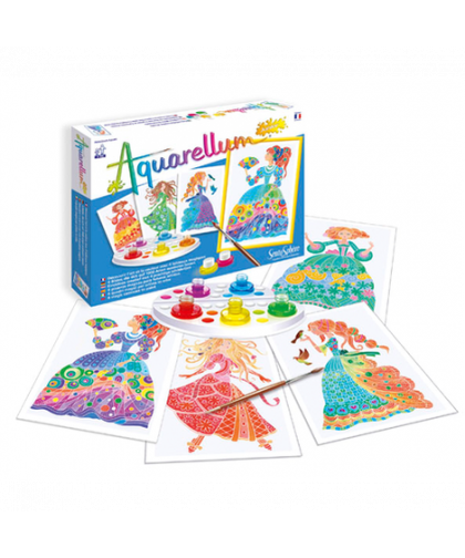 AQUARELLUM JUNIOR - PRINCESSES FLEURS