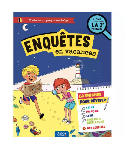 J'ENQUÊTE EN VACANCES - EN ROUTE VERS LA 2E PRIMAIRE