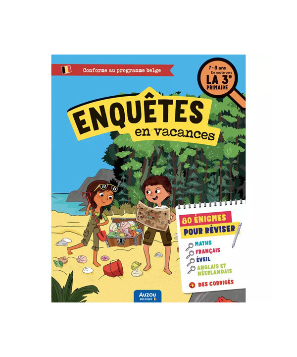 J'ENQUÊTE EN VACANCES - EN ROUTE VERS LA 3E PRIMAIRE