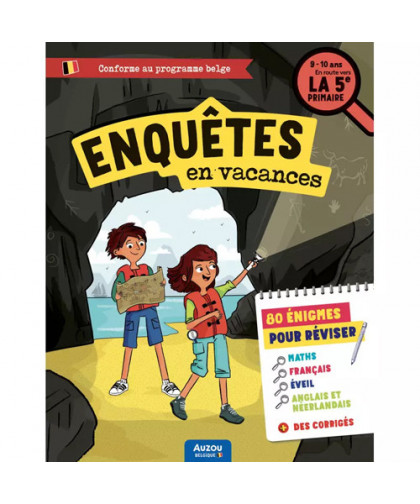 J'ENQUÊTE EN VACANCES -  EN ROUTE VERS LA 5E PRIMAIRE
