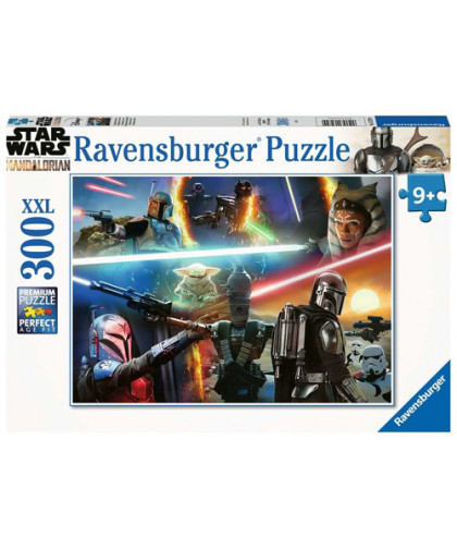 PUZZLE 300 PCS - THE MANDALORIAN: FEUX CROISÉS