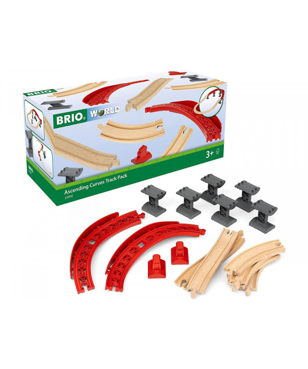 PACK DE RAILS COURBES ASCENDANTS
